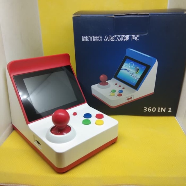 Game retro gameboy  MARIO dkk arcade FC 360 in 1 bisa sambung ke TV