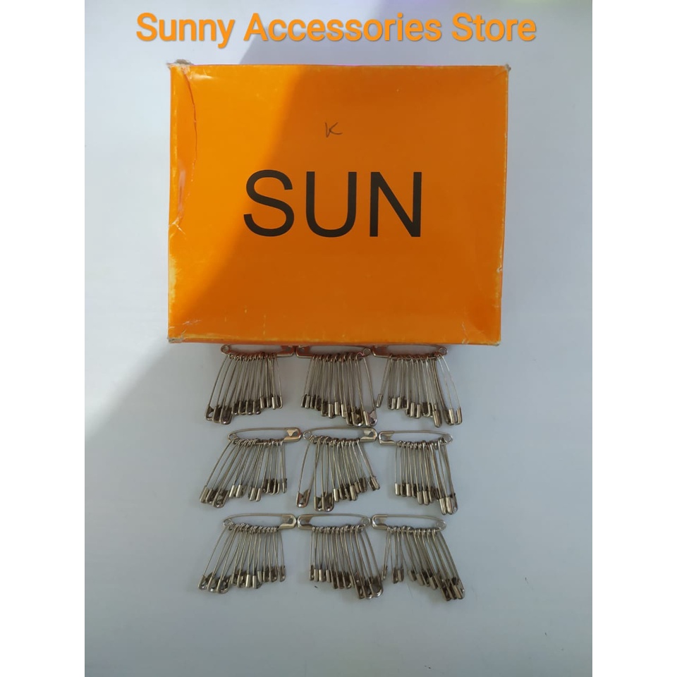 

Peniti Sun Silver 3 Seri Ukuran *Premium Product* 1 Seri