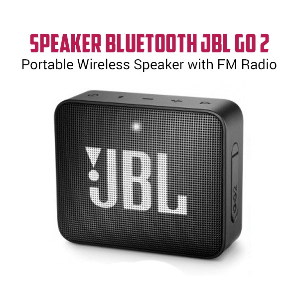 Speaker Bluetooth JBL GO 2 Portable Wireless Radio