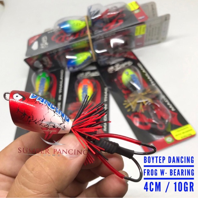 BOYTEP DANCING FROG W BEARING JUMP FROG THAILAND