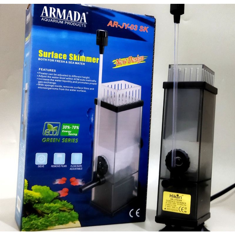 Pompa Aquarium SURFACE SKIMMER ARMADA AR JY 03 SK