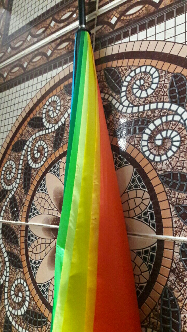 Payung Golf Pelangi Rainbow Jumbo Umbrella