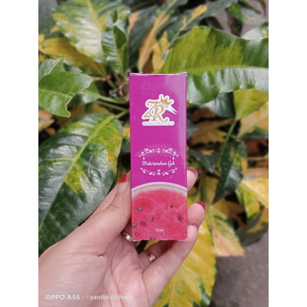 watermelon gel zayora skincare