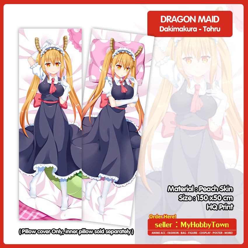 Dakimakura Kobayashi-san Chi no Maid Dragon : Tohru