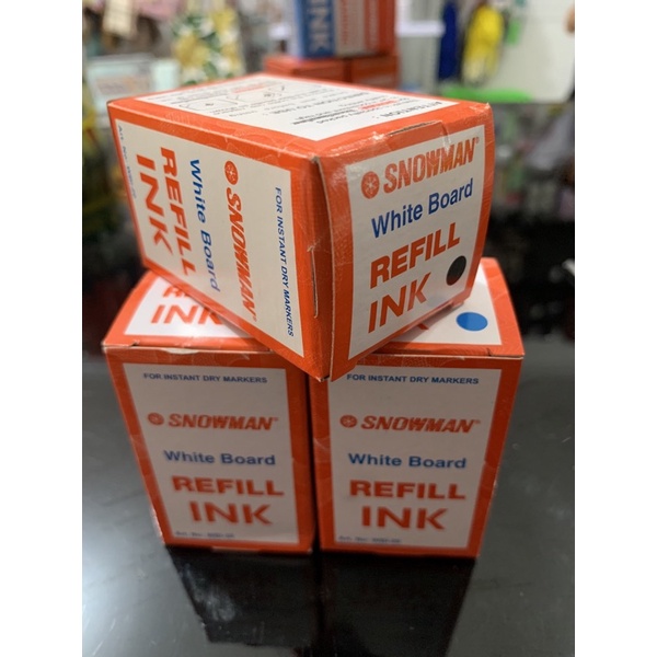

Tinta spidol snowman whiteboard non permanent WBI-20