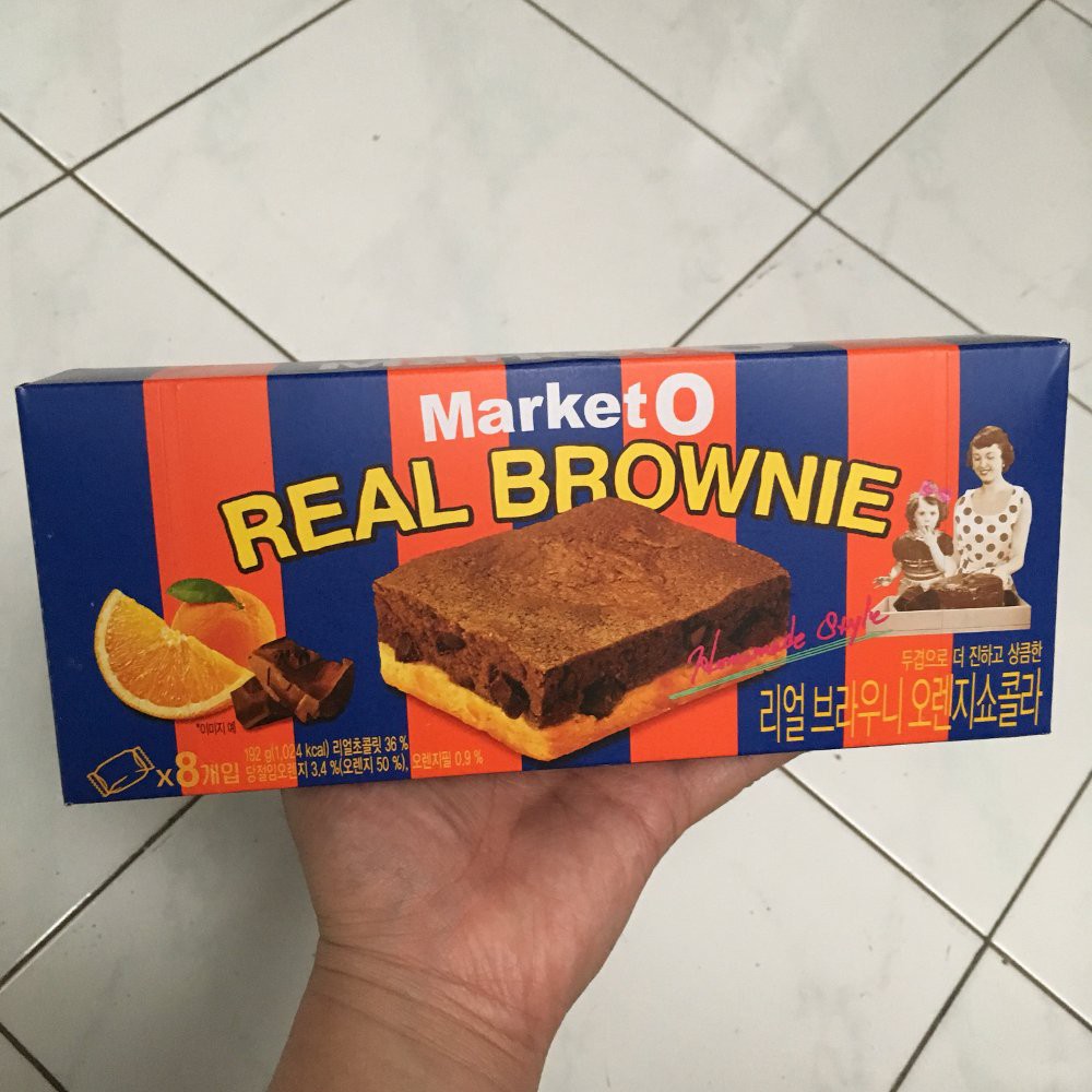 

Stok Ready Market O Real Brownie rasa Orange From Seoul South Korea [SALE]off40%