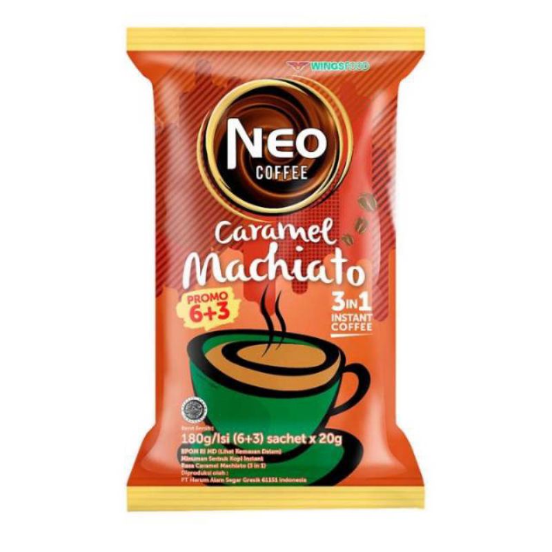 

Neo coffee caramel machiato isi 9pcs x 20gr