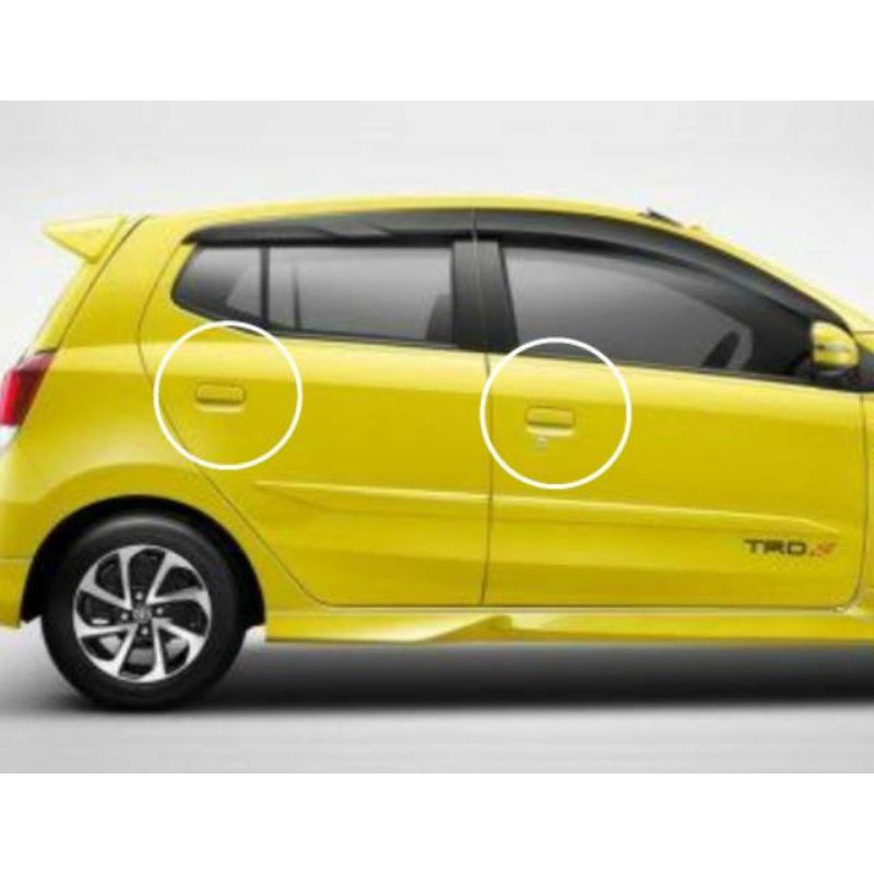 Cover handle pintu crome Agya/Ayla 2014-2020