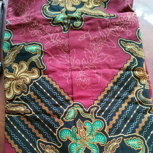Kemeja Batik Prabu Bahan Katun Baturaden Reguler Fit A006