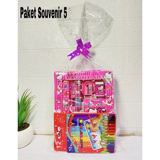 

Paket Souvenir ulang tahun anak 5 / goodiebag / hampers ulang tahun anak