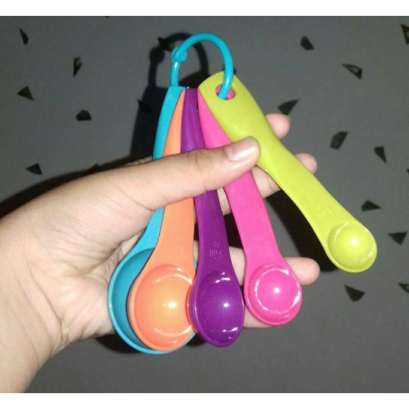 SENDOK TAKAR SET ISI 5 UKURAN / MEASURING SPOON MURAH