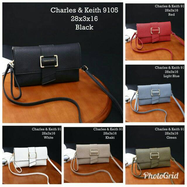 Tas Selempang  wanita Charles & Keith Clutch Crossbody