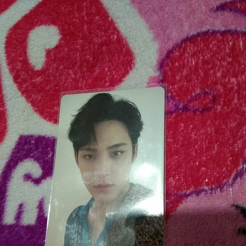 mingyu seventeen dicon photocard