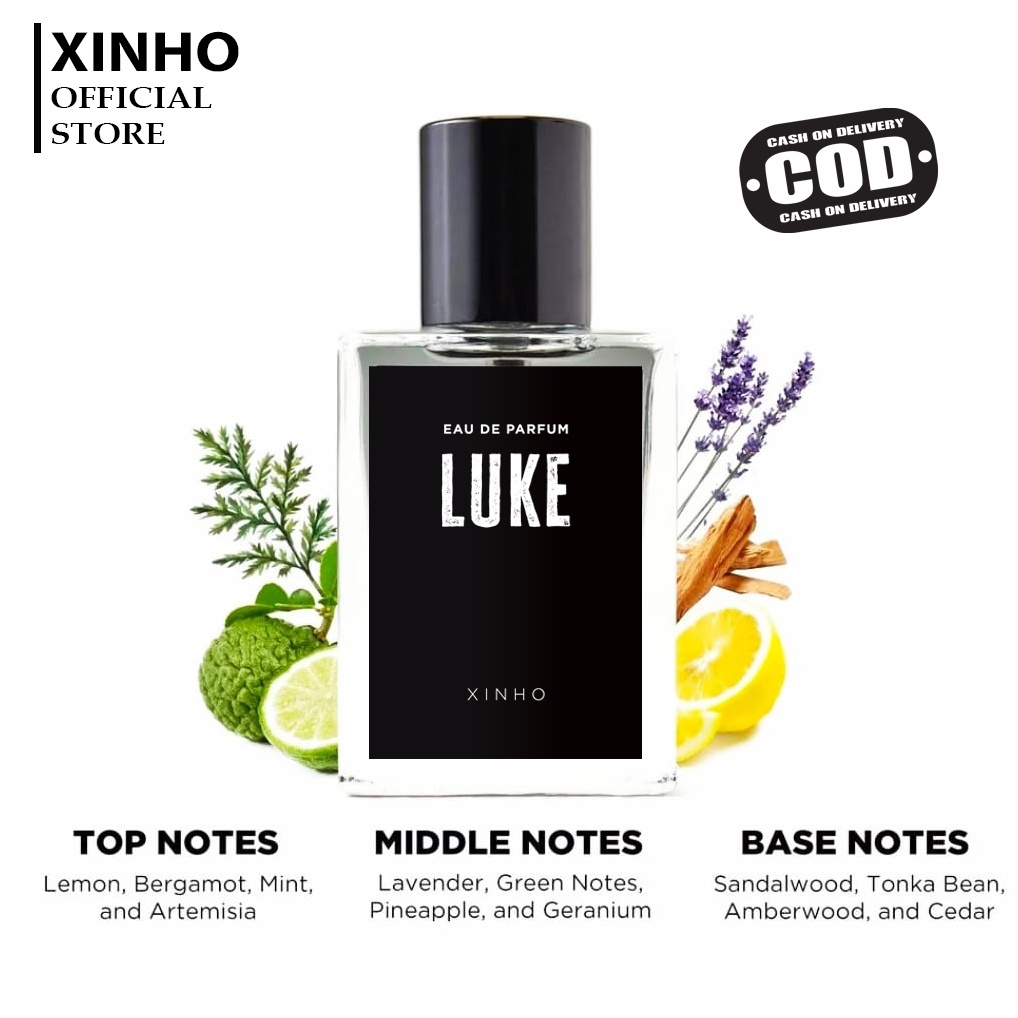 Farfum jayrosee  parfum Luke dari jayrosse pria ori farpum jayrosse Jayrosse XINHO Official Store Mi