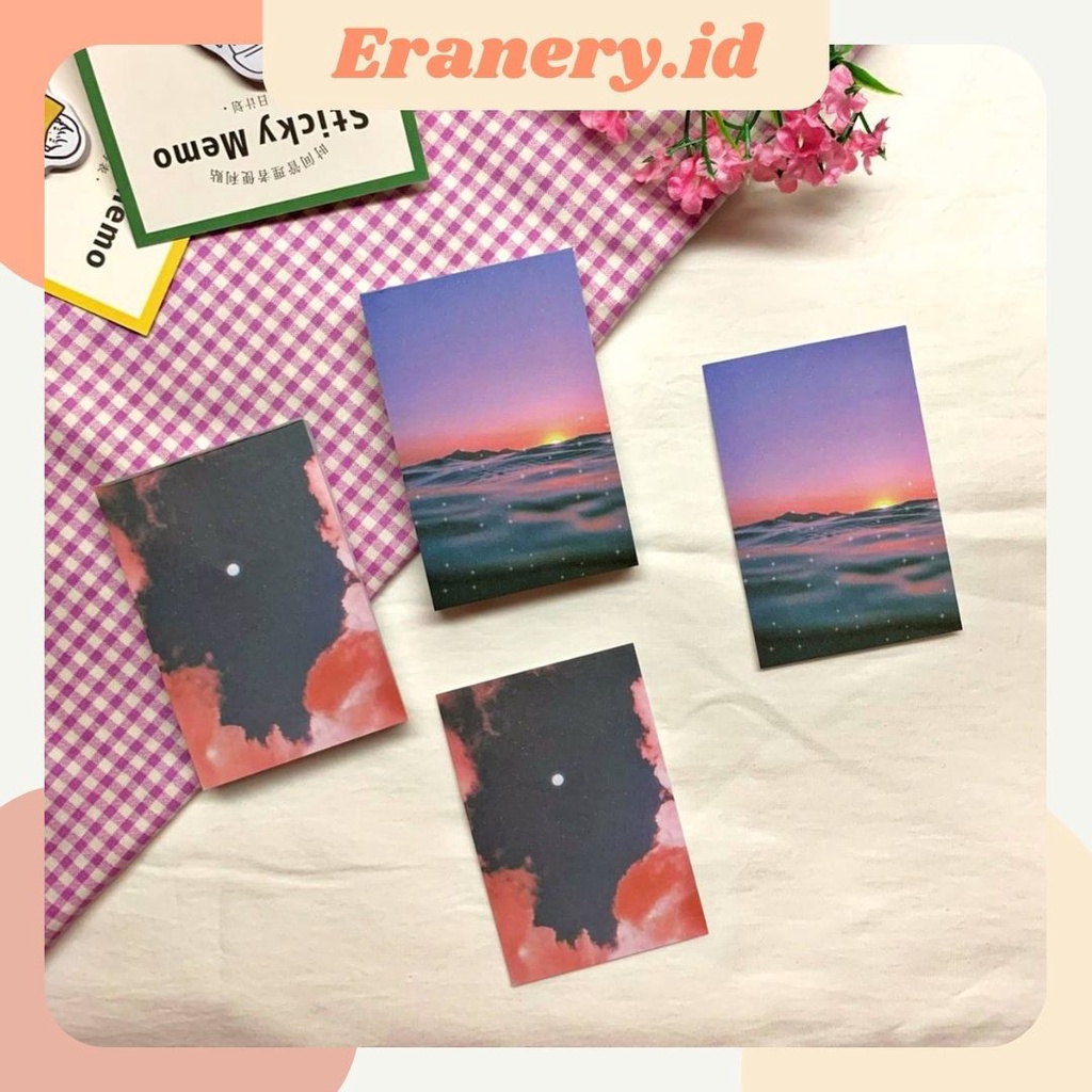 

Aesthetic Memo Sheet 10 pcs [No Glue]