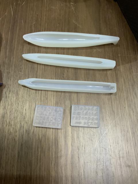 J 2pcs Cetakan Resin Ukuran 3mm Bentuk Angka Kecil Untuk Membuat Perhiasan