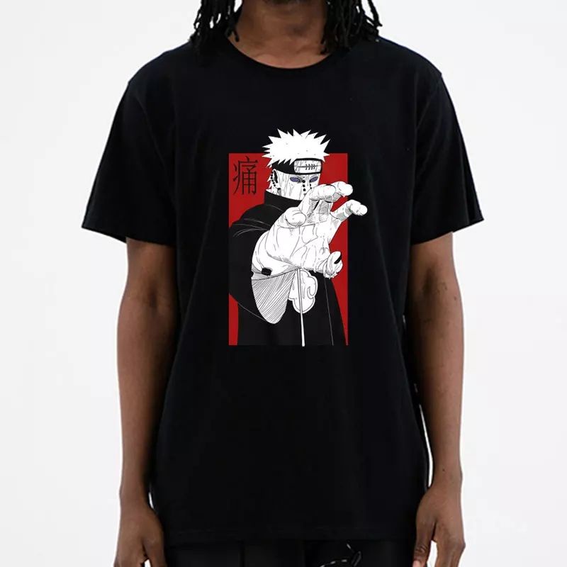 MG clothing kaos anime naruto jepang pain akatsuki nagato kaos pain akatsuki yahiko boruto tobi kaos