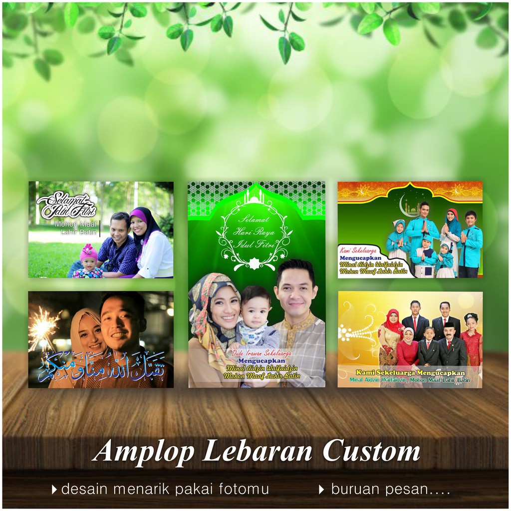 

amplop lebaran custom