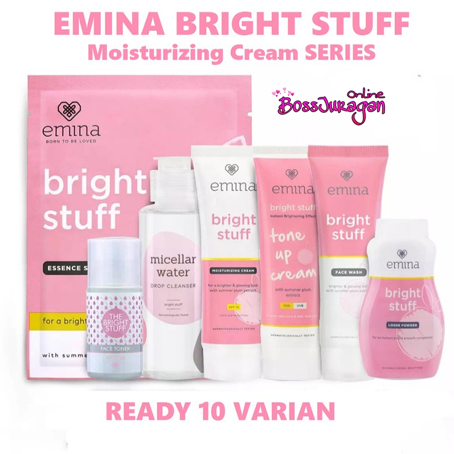 (BOSS) EMINA BRIGHT STUFF SERIES | BRIGHT STUFF ACNE SERIES