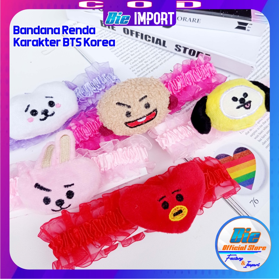 Bandana BTS Premium Impor Best Seller