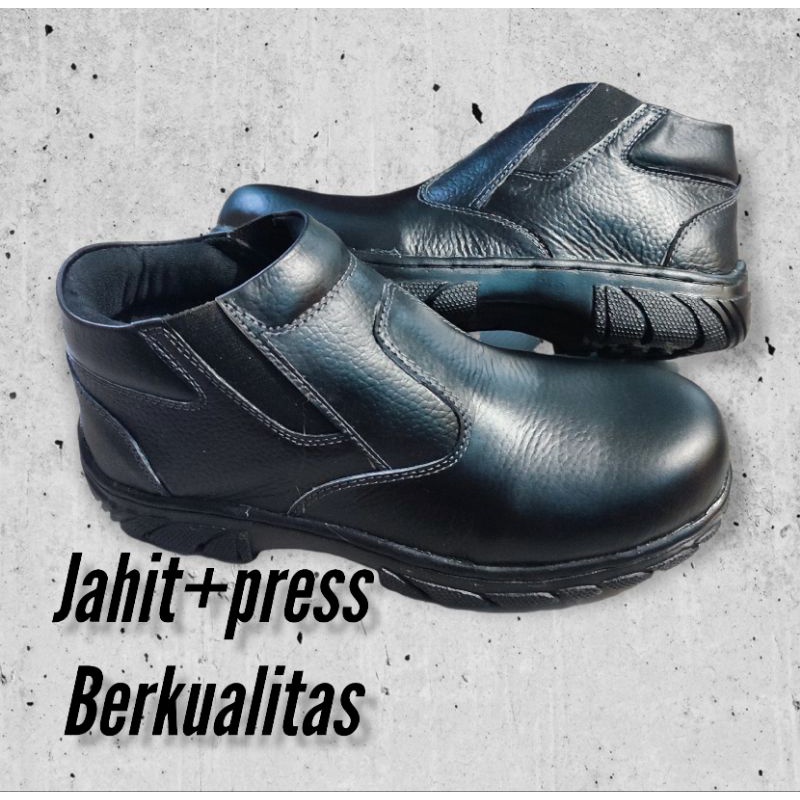 Sepatu Safety Pria Proyek Dinas Lapangan/Sepatu Kerja Pria