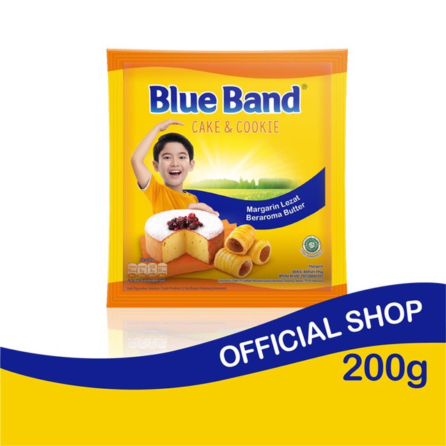 Blue Band Cake & Cookies Margarin Bahan Kue 200 gr