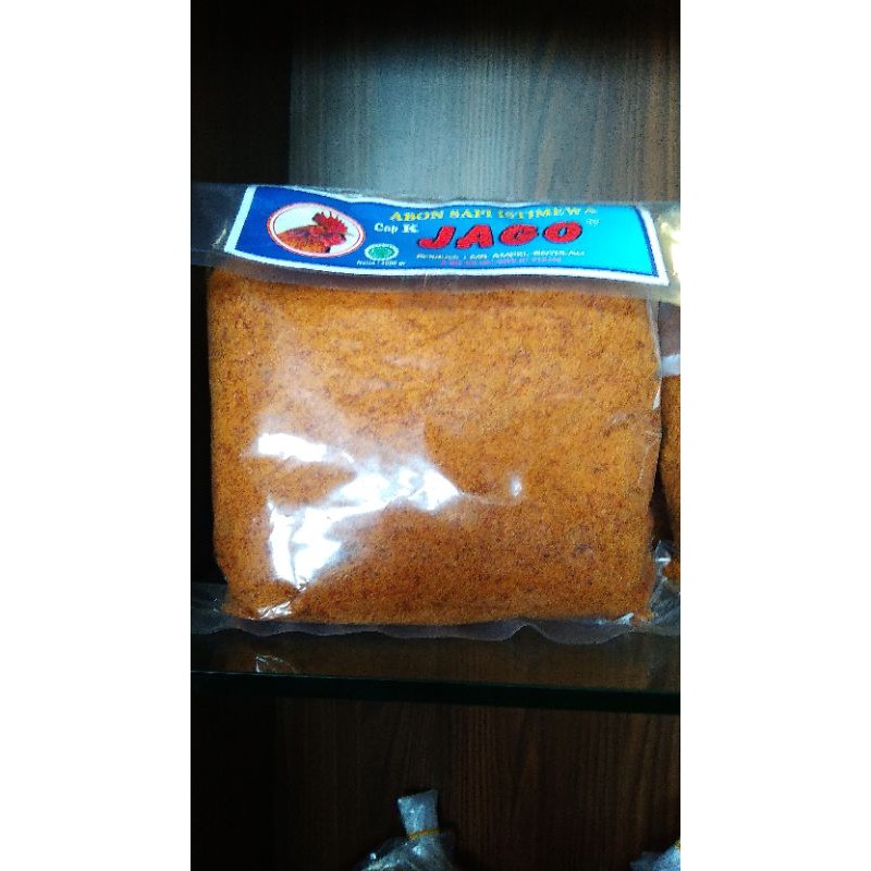 

Abon Sapi Super Cap K JAGO 1kg