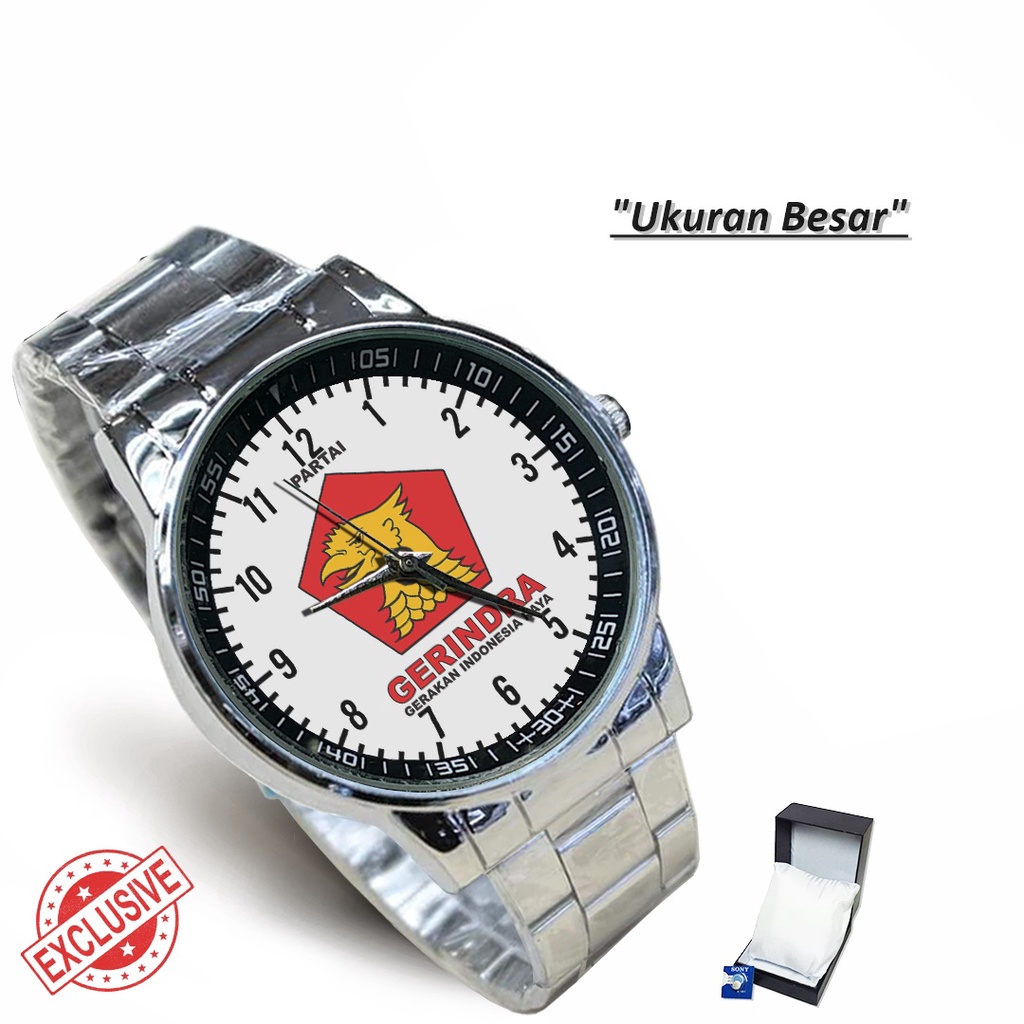 Jam Tangan Rantai Couple GERINDRA - 2 (Nice)