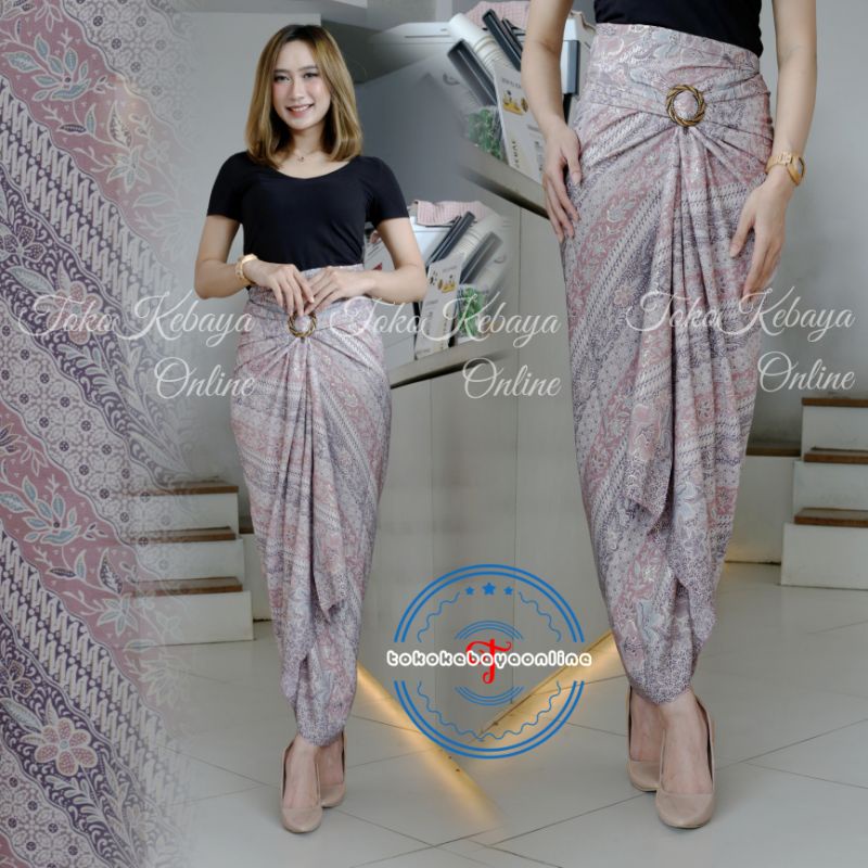 rok lilit batik / rok lilit batik kain lilit murah / lilit batik modern / 20 motif-fuchsia