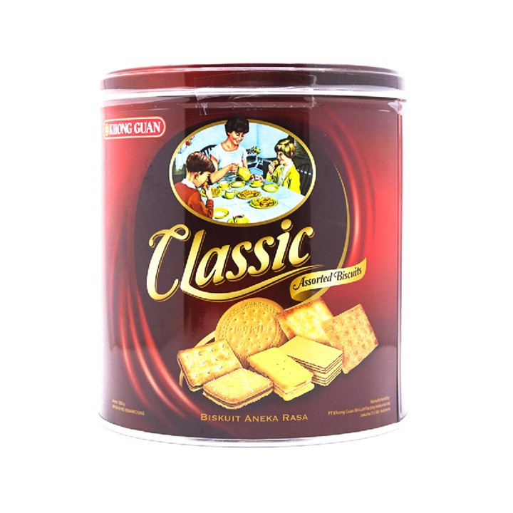 Khong Guan assorted biscuit classic 350g/centraltrenggalek