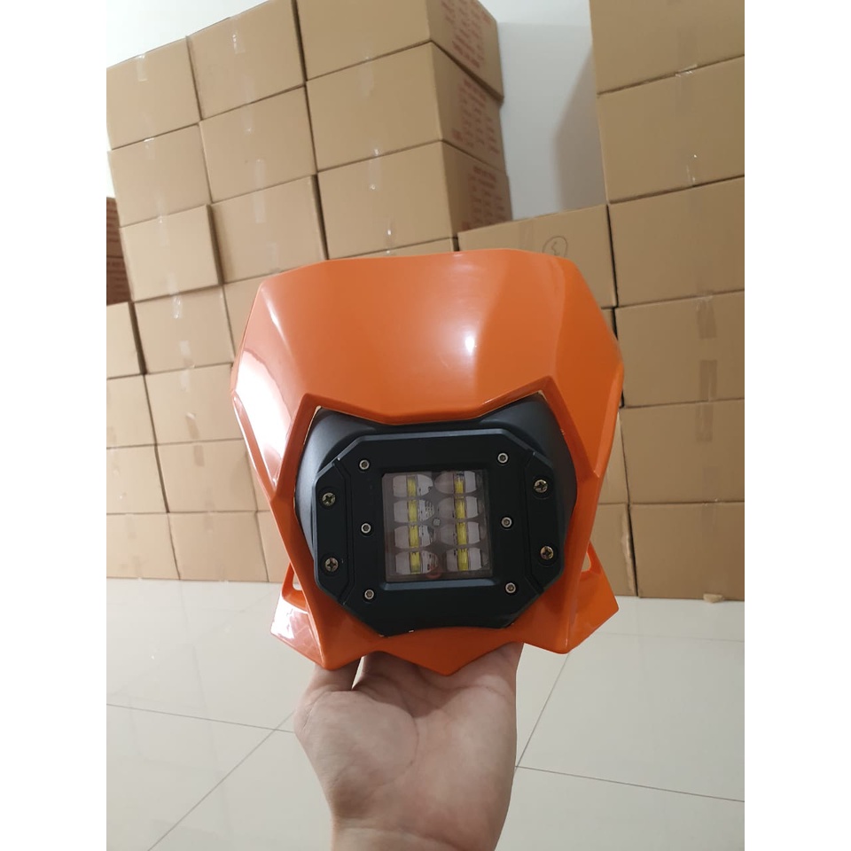 LAMPU HEADLAMP KLX BF DTRACKER KLX/BATOK LAMPU DEPAN KLX BF DTRACKER/KEDOK DEPAN KLX