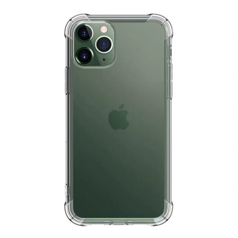 Light Series untuk iPhone 11 Pro Max XS XR XS MAX Casing Case Belakang Bahan TPU Transparant