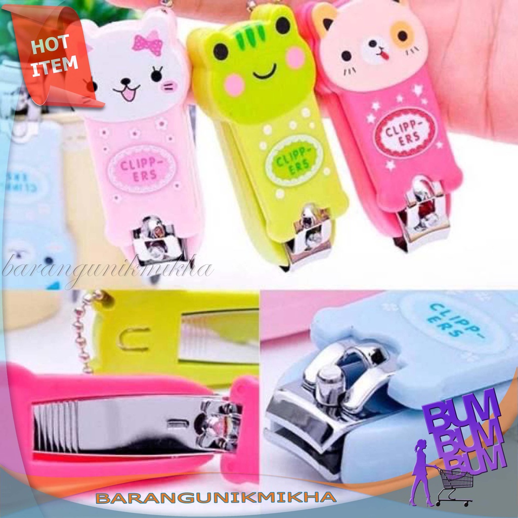 GUNTING KUKU KARAKTER Gunting Kuku Karakter Anak Nail Clipper Mini Hadiah Souvenir Lucu