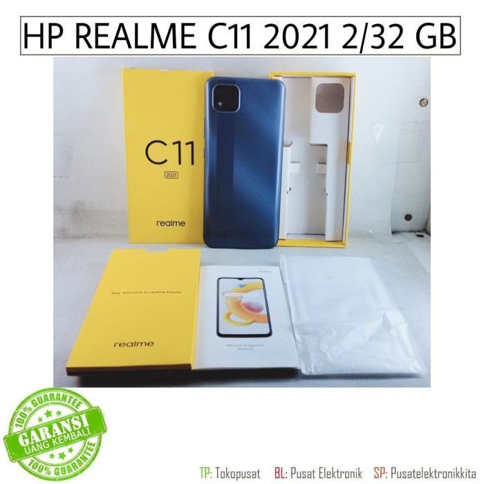 hp realme c11 2021 2 32 2gb 32gb ram 2 32 garansi aktif tt second