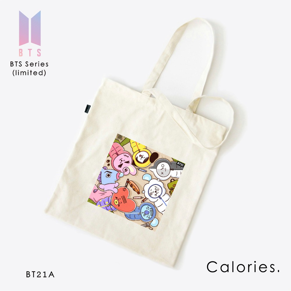 Totebag Kpop Bts V jungkook Suga ji min Jin RM lucu oppa klasik #TOBT