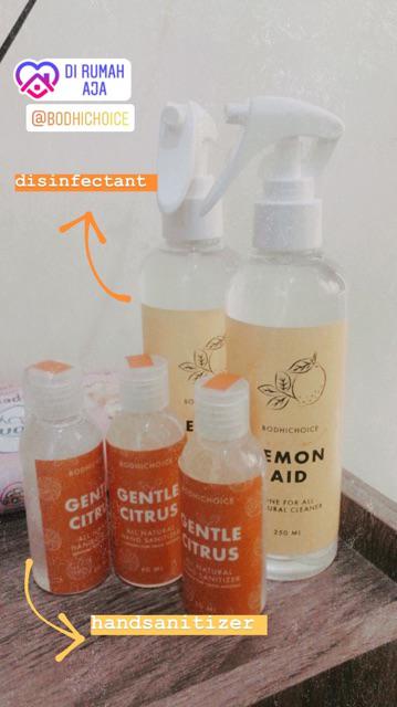 Bodhichoice Lemonaid - Multi-purpose One For All Natural Cleaner Untuk Perabotan Rumah Tangga