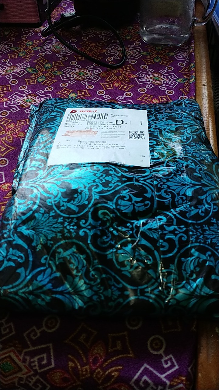 Lufi Dress Standar / Jumbo / Super Jumbo - Dress Batik Wanita Terusan Wanita/ Jony