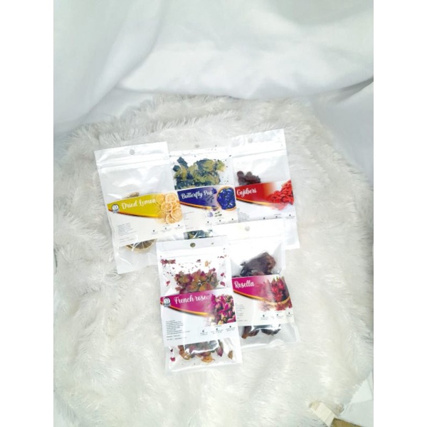 

sample flower tea / driedflower tea /tisane tea /teh bunga kering
