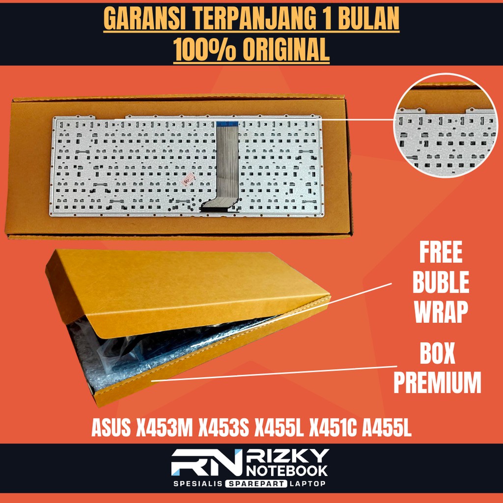 Keyboard Laptop ASUS X451 x453 X455L A456 K456 K456U K456UR R456 X456UJ A455L X453MA X451C X453MA