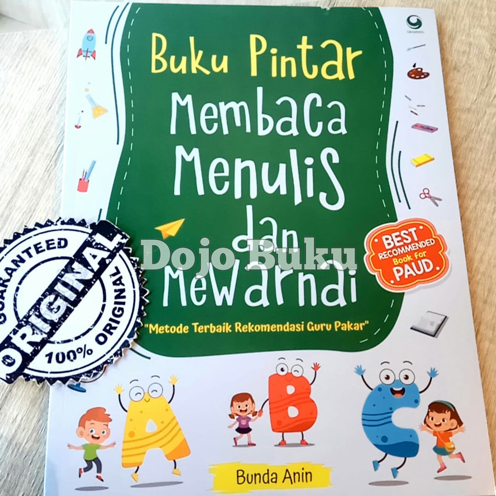 Buku Pintar Membaca Menulis dan Mewarnai by Bunda Anin