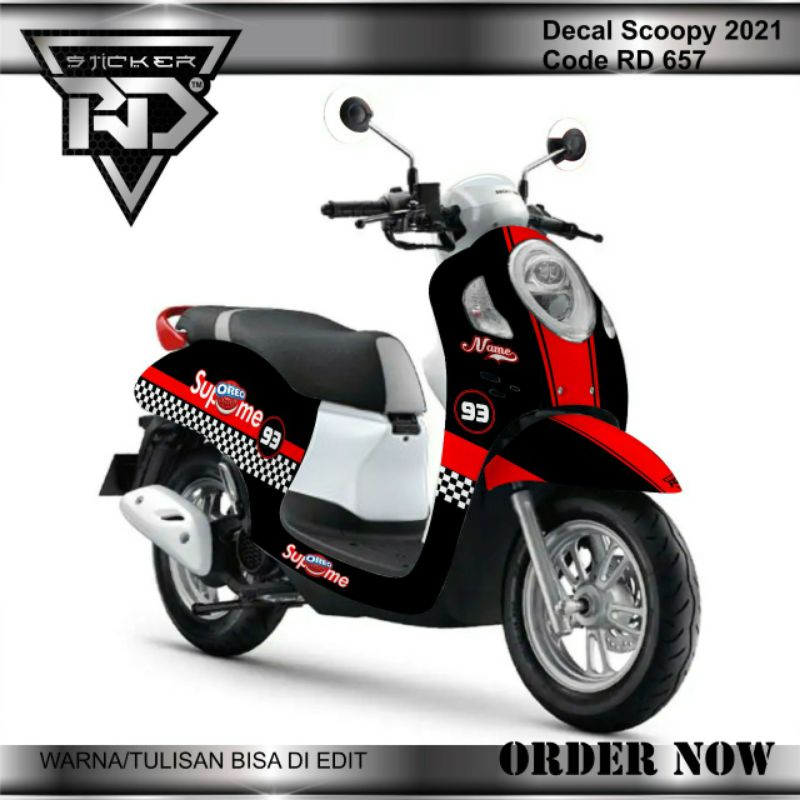 decal sticker Scoopy 2021 supreme