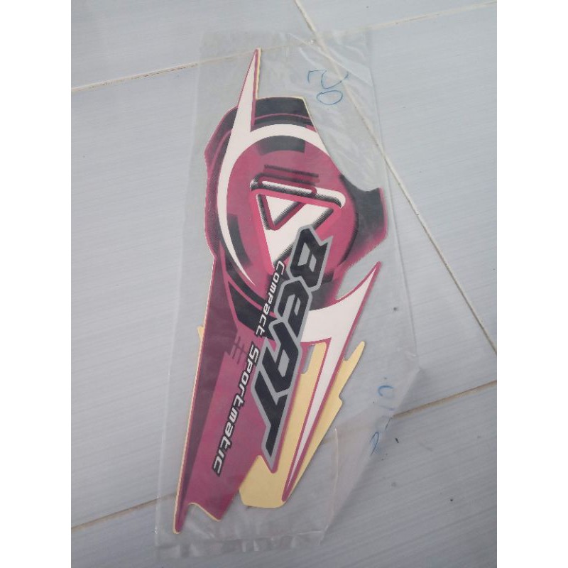 sticker striping beat karbu 2009