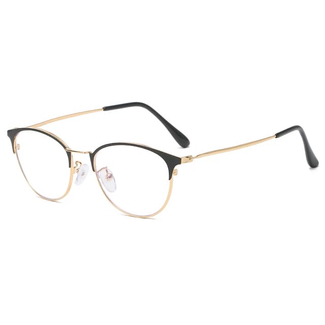 2 In 1 Kacamata Lensa Anti Radiasi Wanita Pria Kacamata Bingkai Titanium Perubahan Warna Photochromic AFM