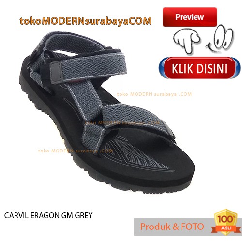 CARVIL ERAGON GM GREY sandal pria sandal gunung outdoor