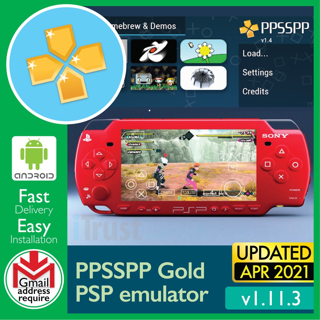 

PPSSPP Gld - PSP mltr v1.11.3 [SmrtPhn - Andrd] - Dgtl Dwnld