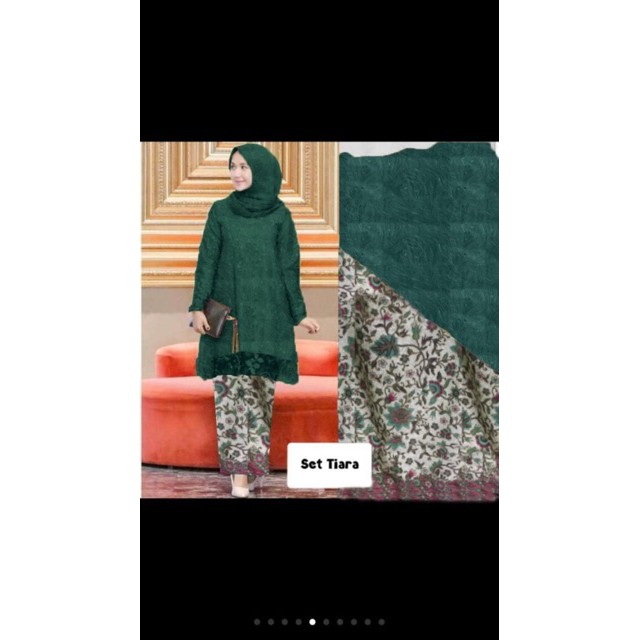 Ruairu SALE SET KEBAYA WUTIARAS KEBAYA TILE BORDIR KEBAYA ORGANZA TILE BORDIR MUTIARA 8 Murah