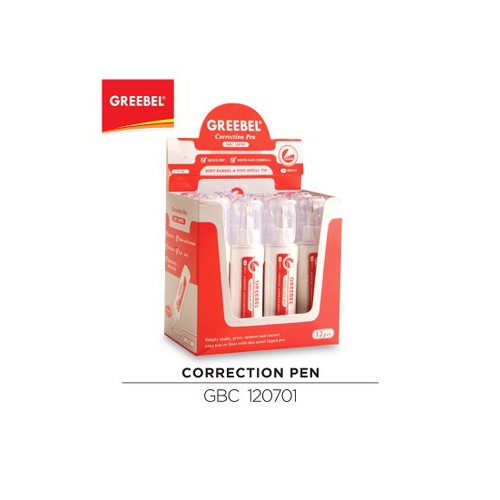 

Tip Ex Greebel GBC 120701 / GBC 120701 Greebel Correction Pen
