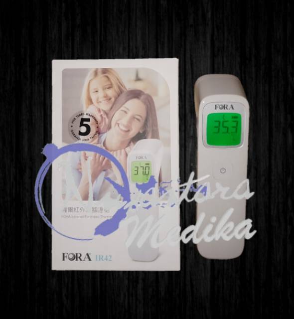 Thermometer Digital Original Non Contact Fora IR42 / Fora Infrared Forehead Thermometer