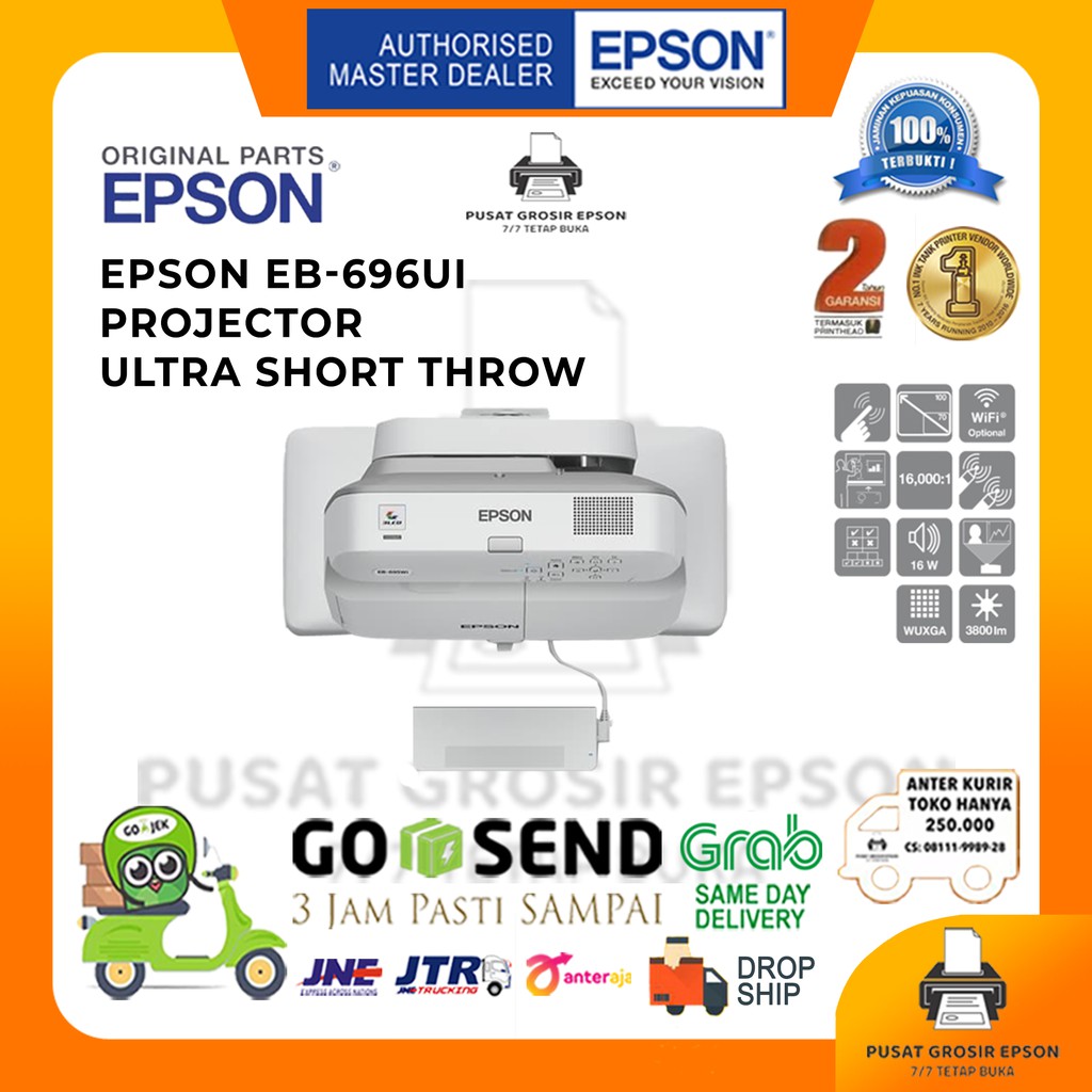 Projector Epson eb-696ui Ultra Short Throw Interaktif Touch unit
