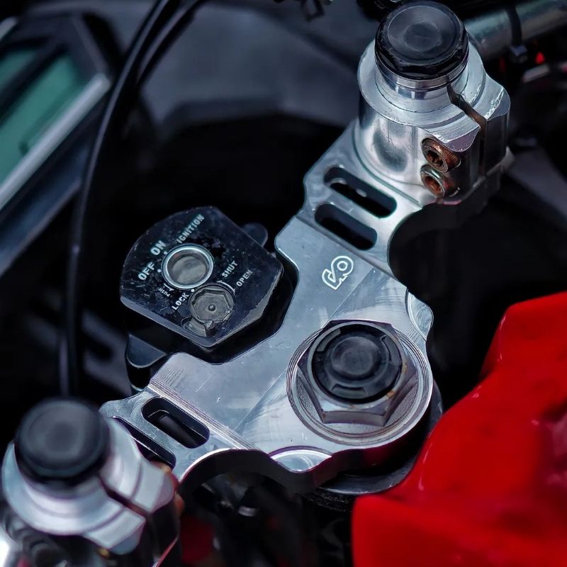 Triple clamp cbr150r segitiga atas cbr150r variasi